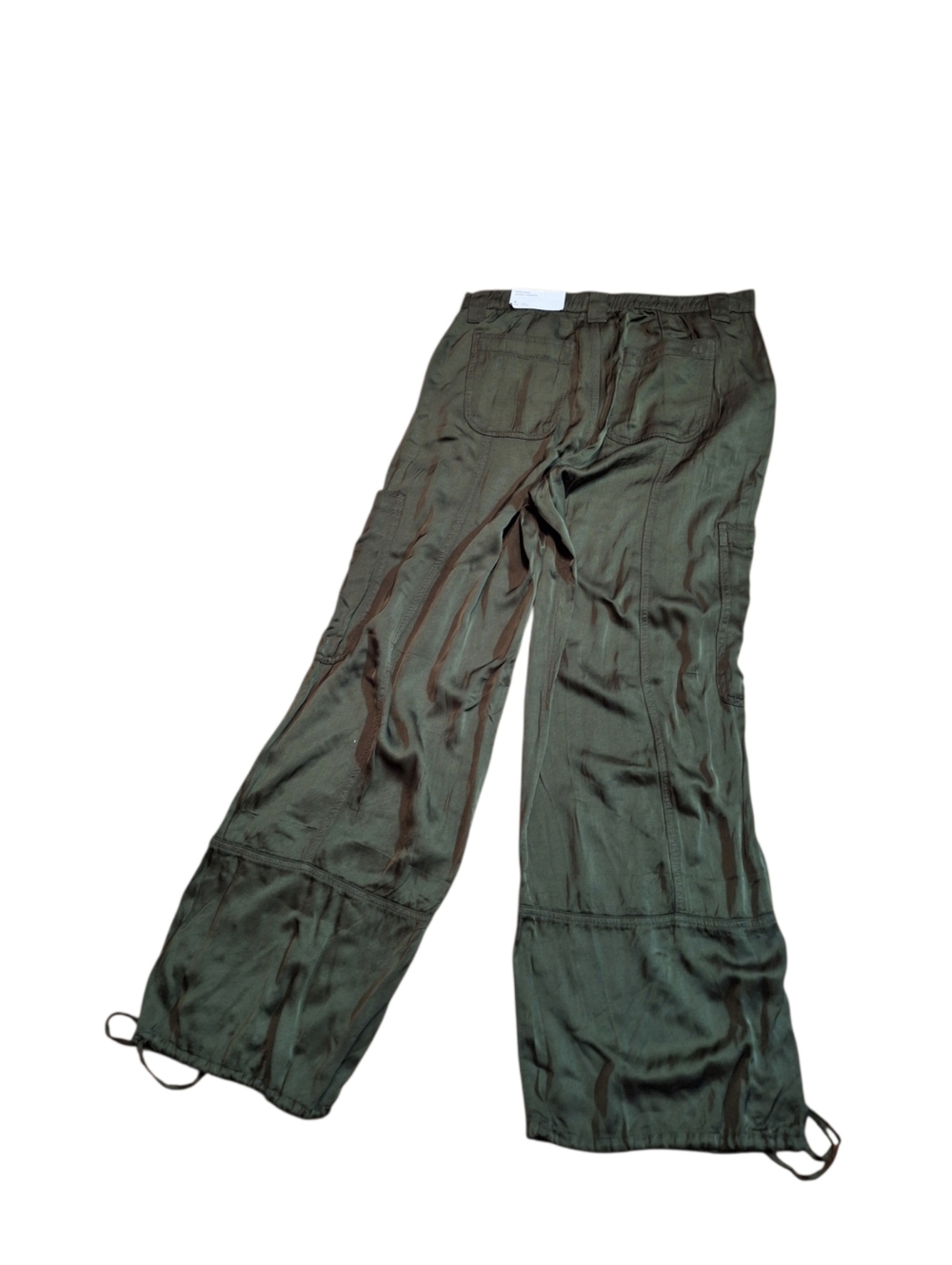 American Eagle Outfitters High Rise Baggy Joggers GREEN Ladies 8 LONG NWT
